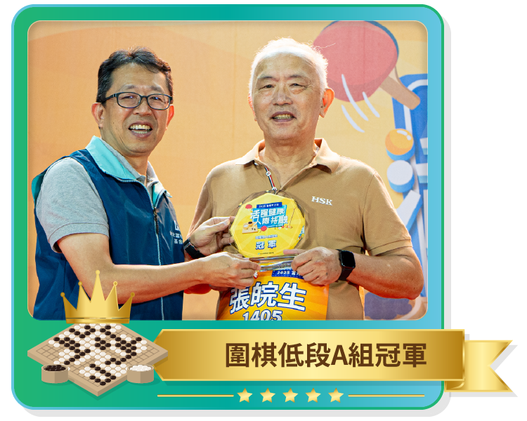 圍棋低段A組冠軍