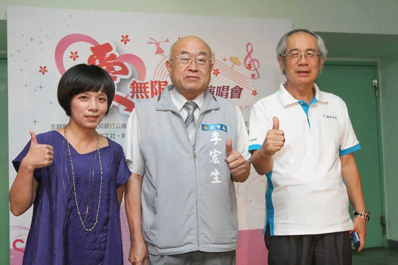 新竹市李宏生副市長到場為樂團鼓勵